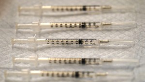 A picture of needles.
